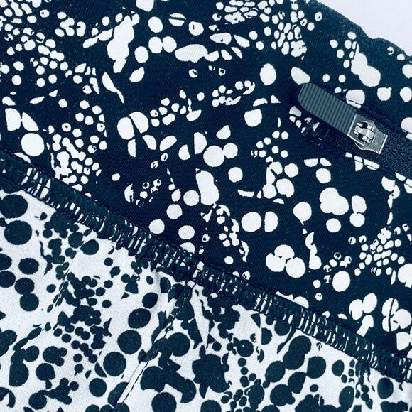 ~ Lululemon 10 Pace Rival Skirt Tennis Pickleball WITHOUT SHORTS Black White - Picture 13 of 16